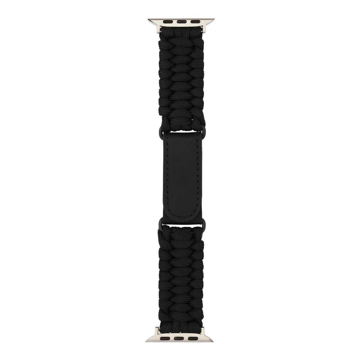 Paracord Apple Watch Strap in Black — black paracord Apple Watch strap (view 5)