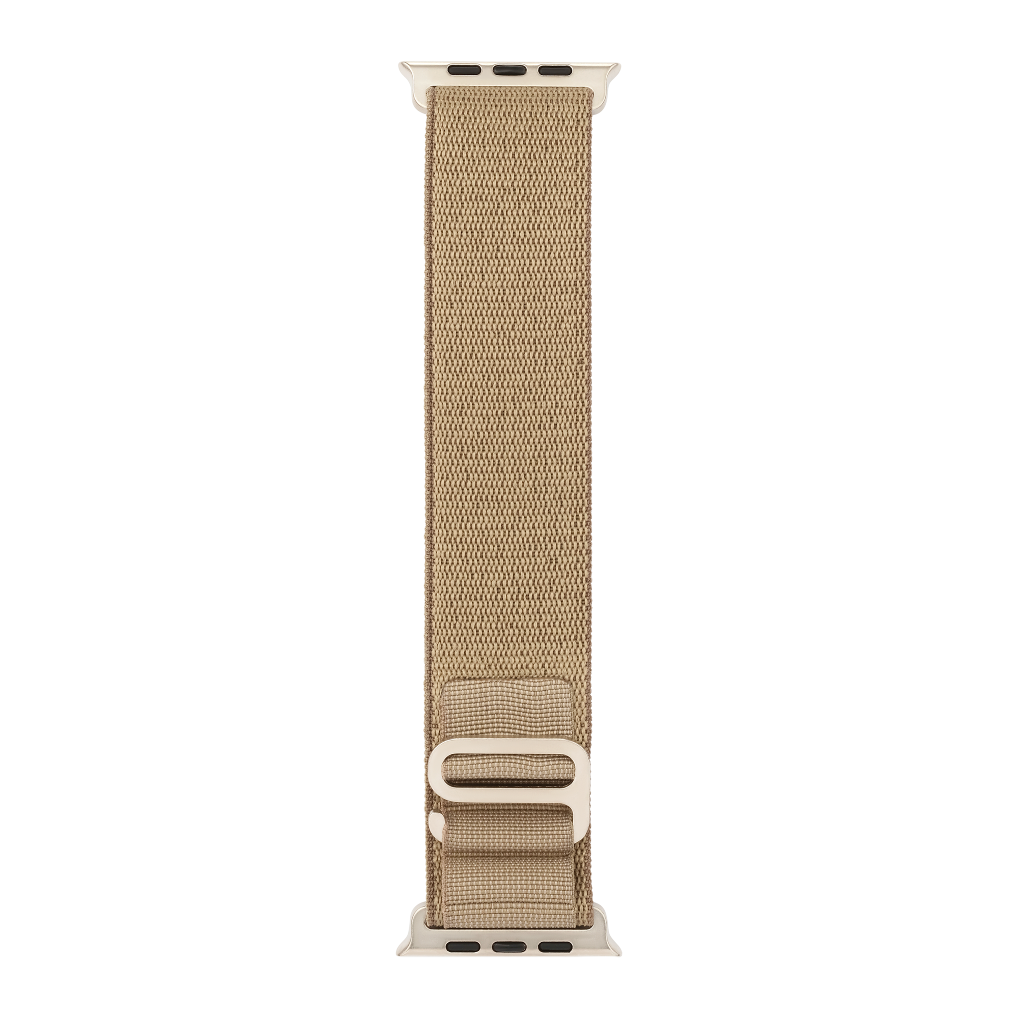Hook Strap in Green — green woven nylon Apple Watch strap (view 5)