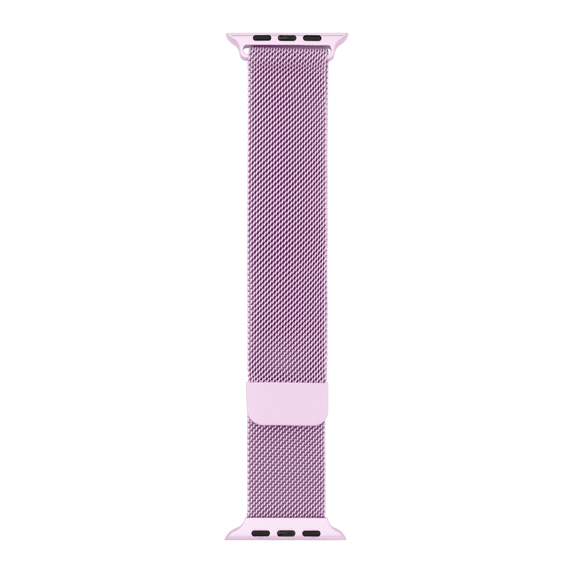 Metal Braided in Purple — purple metal braided Apple Watch strap (view 1)