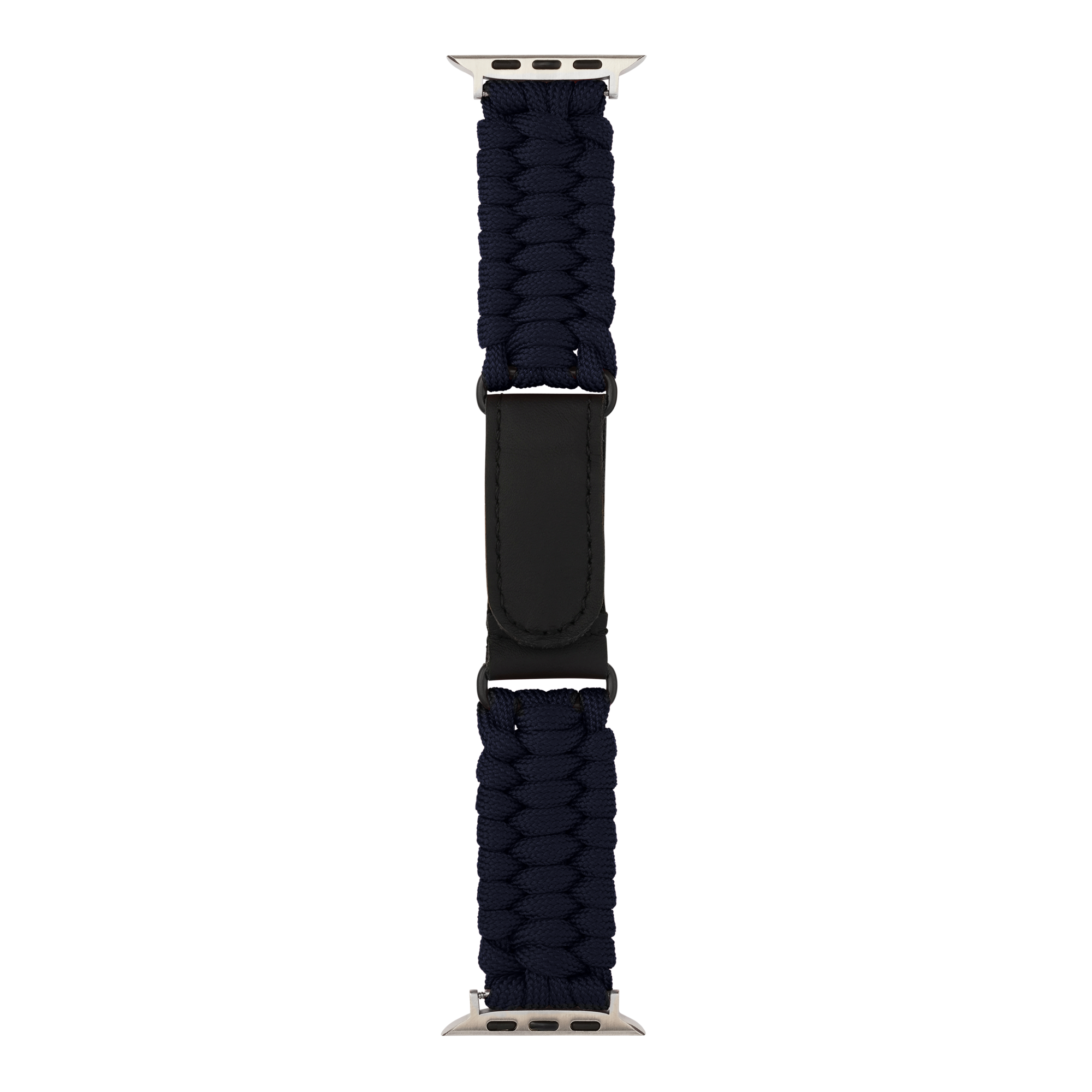 Paracord Apple Watch Strap in Navy — navy paracord Apple Watch strap (view 5)